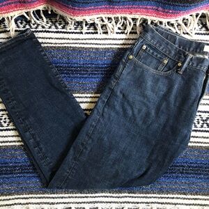 GAP Blue Straight Jeans Classic Denim
